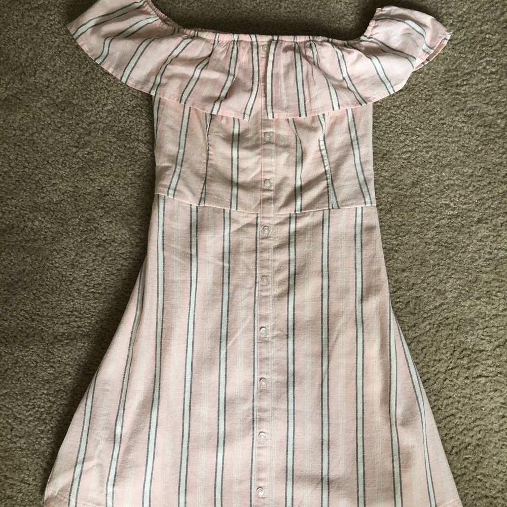 Off the shoulder dress